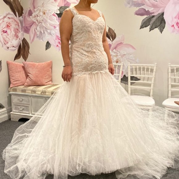 PLUS SIZE WTOO WEDDING GOWN! - Picture 3 of 7